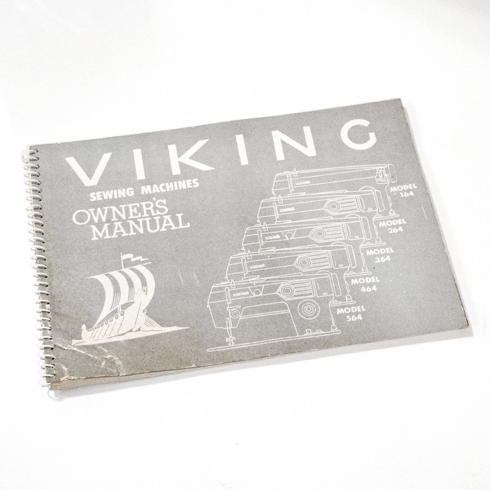 Vintage VIKING Sewing Machine Owner's Manual / Crafts Ephemera / Model 164 - 564